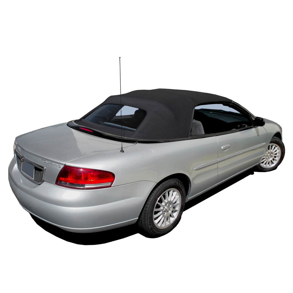 2001-2006 Chrysler Sebring Convertible Top - Black Vinyl