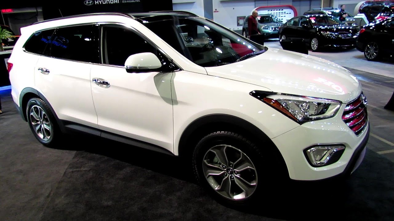 2013 Hyundai Santa Fe XL AWD Luxury - Exterior and Interior Walkaround -  2013 Ottawa Auto Show - YouTube