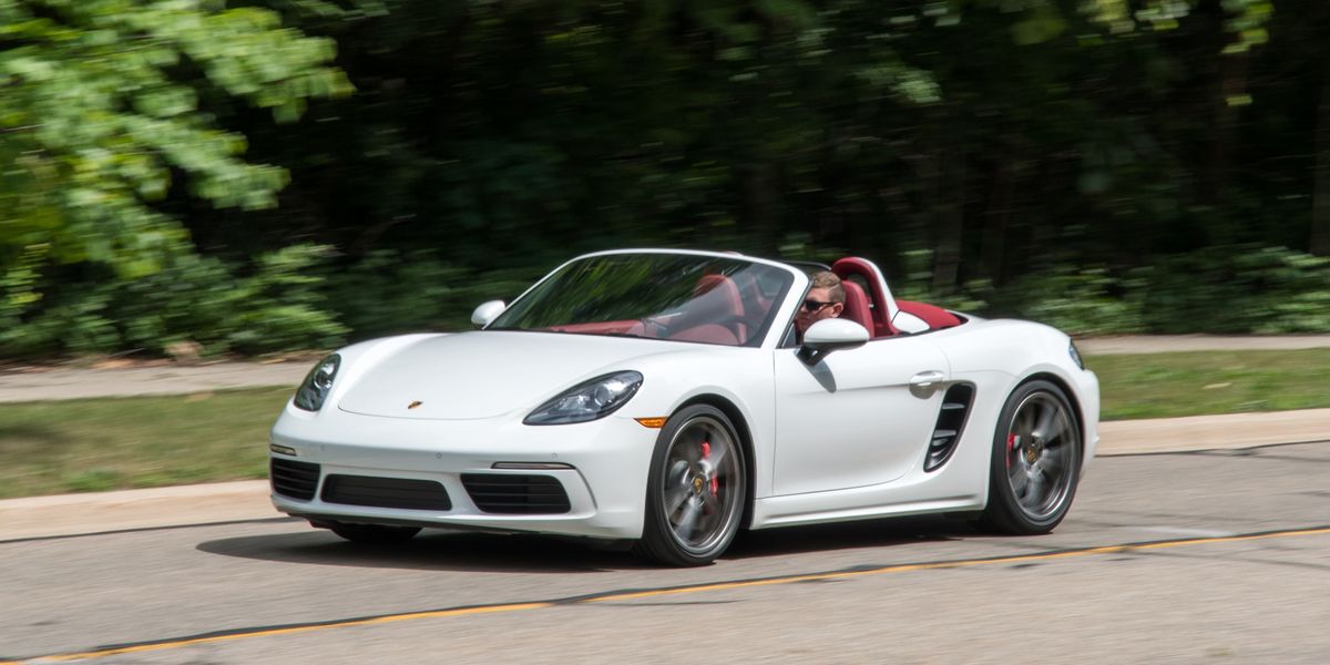 2017 Porsche 718 Boxster S Manual Tested!