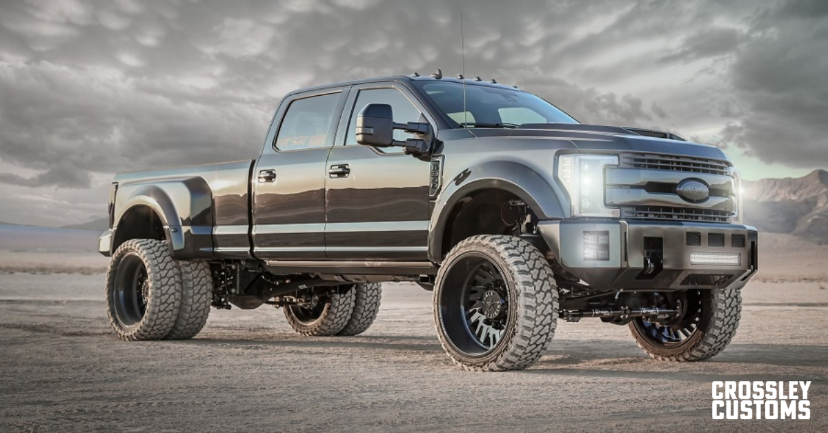 Modified 2021 Ford F-350 Super Duty Turns Up the Attitude | Crossley Customs