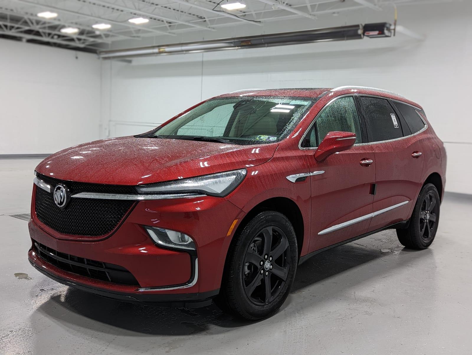New 2023 Buick Enclave Essence in CHERRY RED TINTCOAT | Greensburg, PA |  #D00892