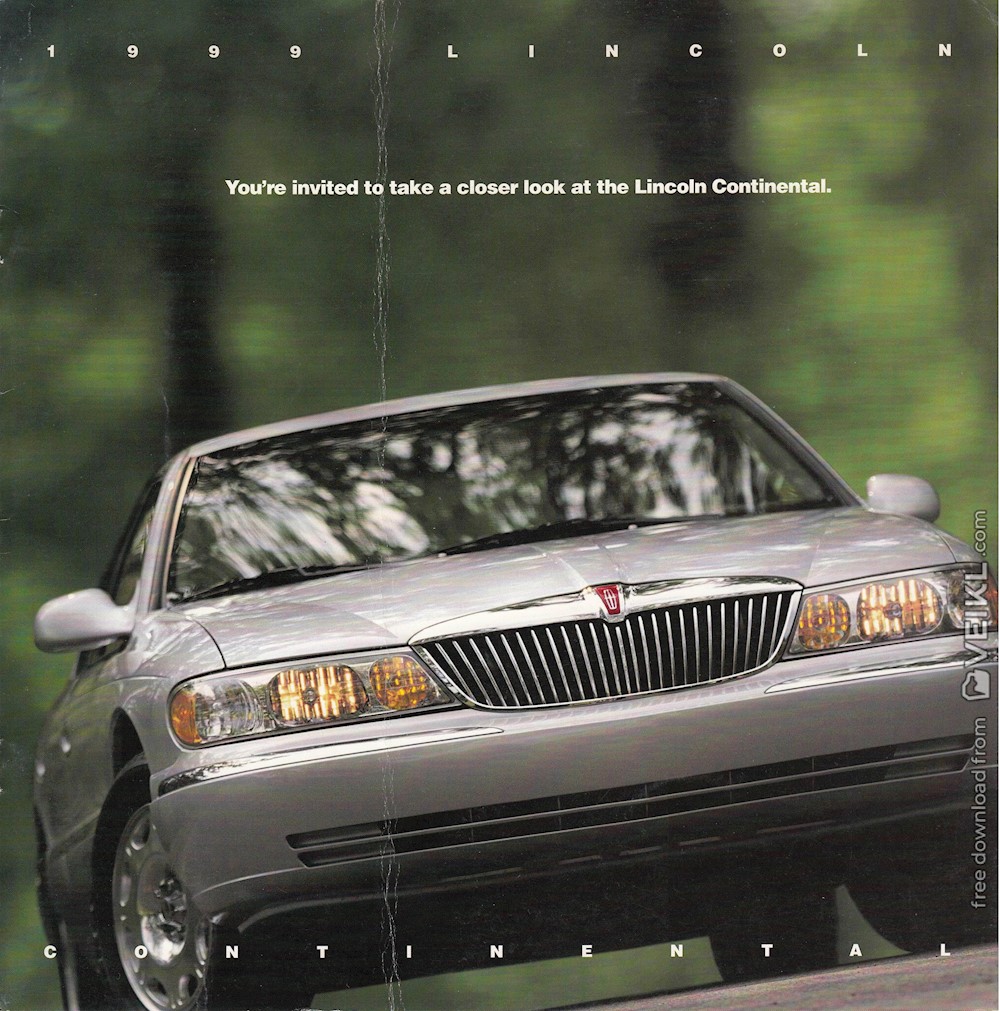Lincoln Continental Brochure 1999 EN - Veikl