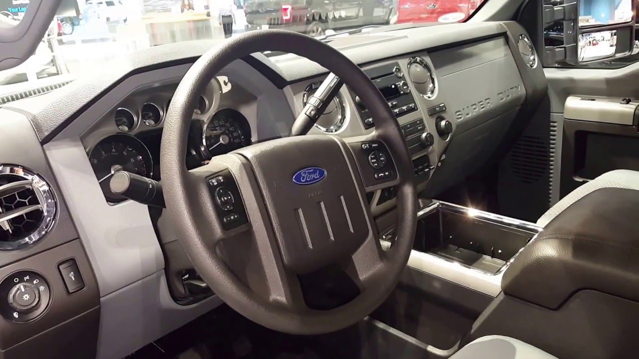 2016 Ford F-250 Super Duty Interior 2016 Chicago Auto Show - YouTube