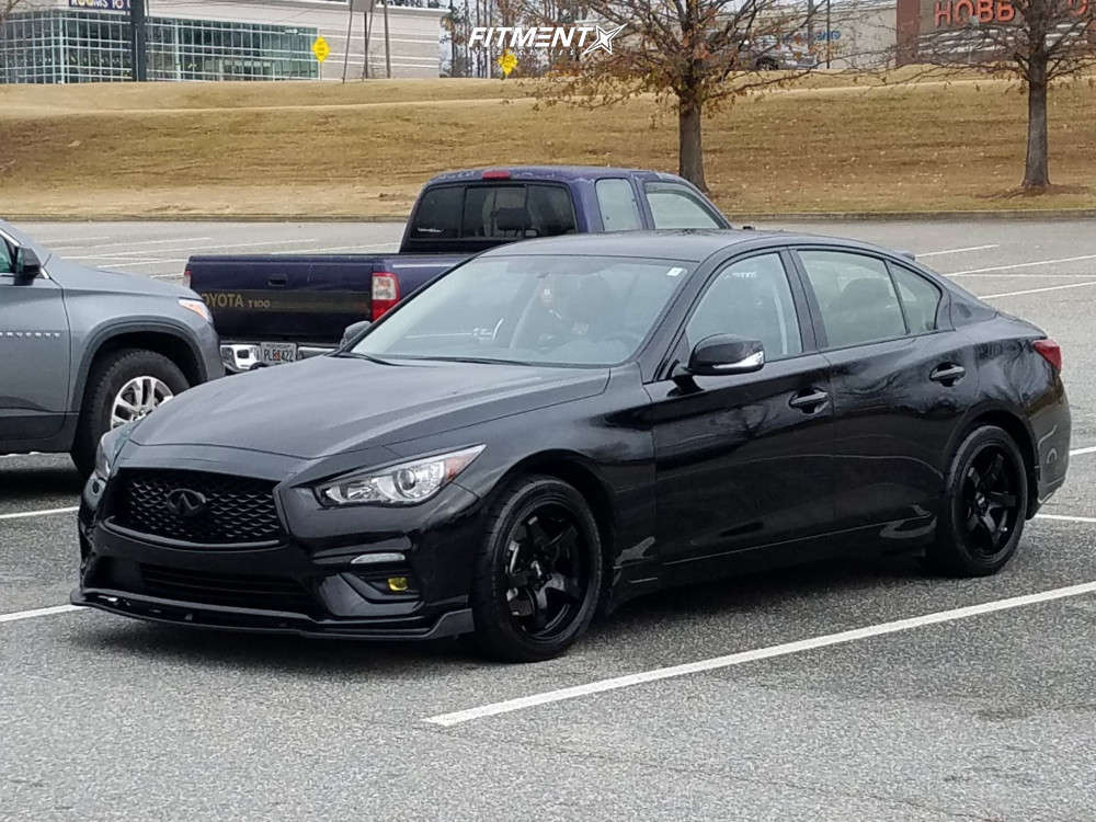 2021 INFINITI Q50 Pure with 18x8.5 XXR 555 and Firestone 245x40 on Stock  Suspension | 2090694 | Fitment Industries