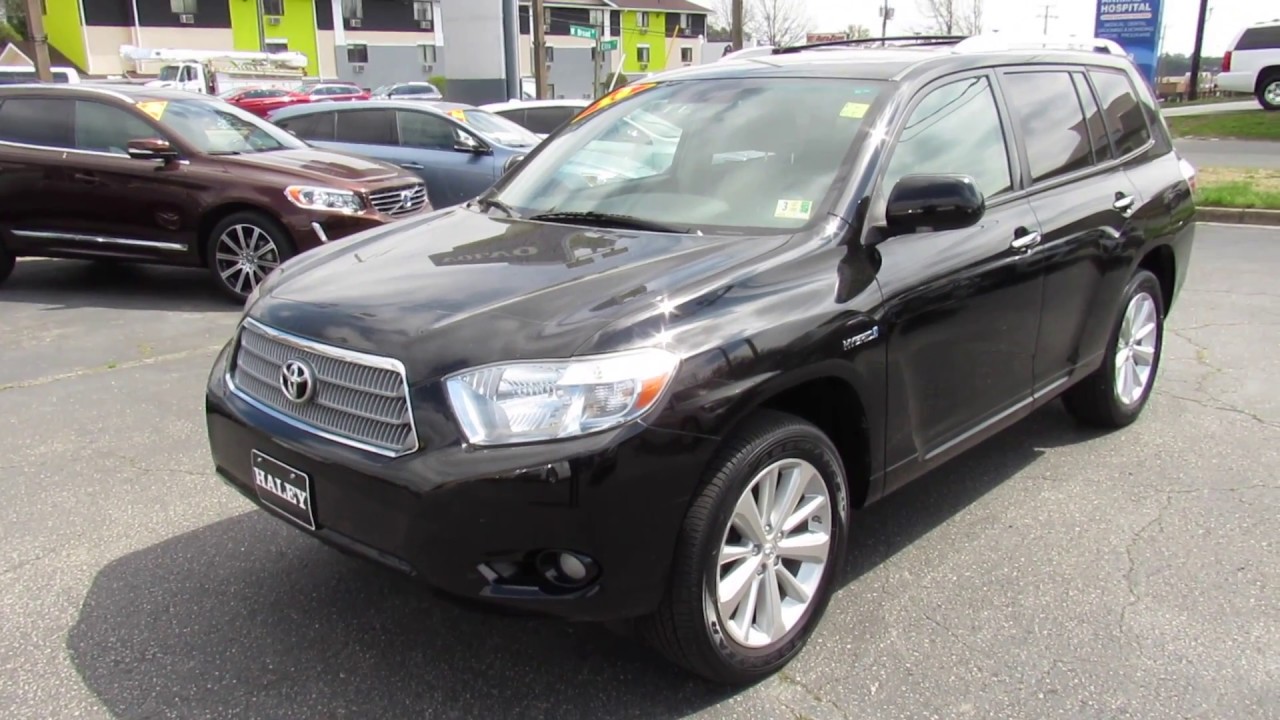 SOLD* 2010 Toyota Highlander Hybrid Limited Walkaround, Start up, Tour and  Overview - YouTube