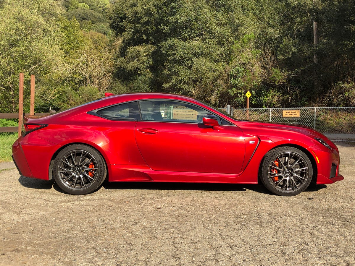 2020 Lexus RC F review: Power and presence, but still a step behind - CNET