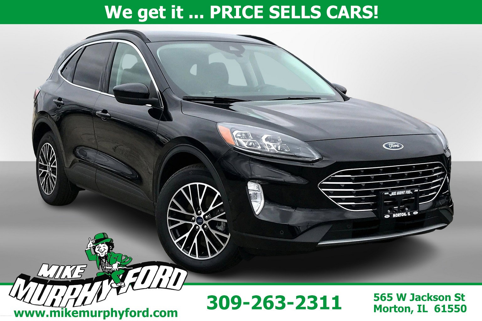 Pre-Owned 2022 Ford Escape PHEV Titanium Plug-In Hybrid FWD 4 Door SUV in  Morton #A87181 | Mike Murphy Ford