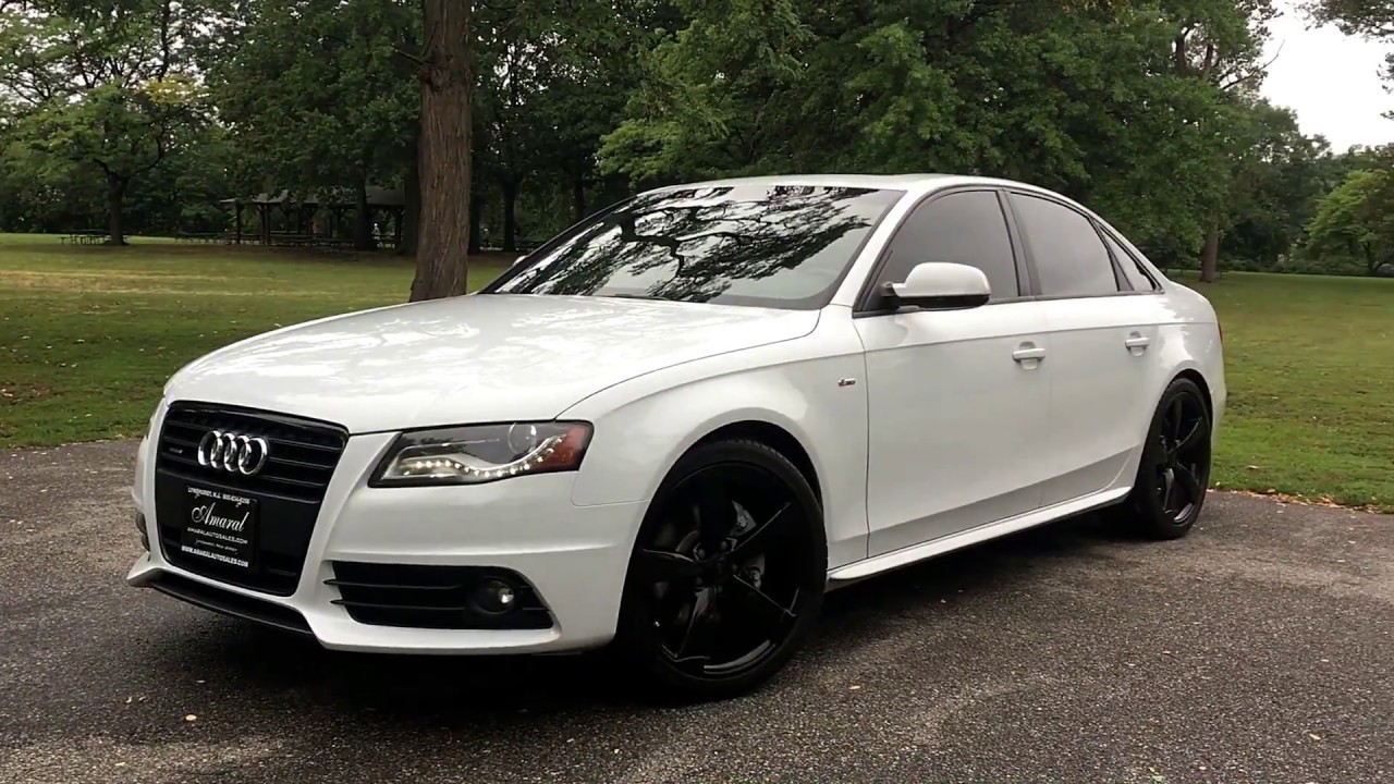2012 AUDI A4 2.0T PRESTIGE W/ S-LINE PACKAGE FOR SALE IN LYNDHURST, NJ @  AMARAL AUTO SALES - YouTube