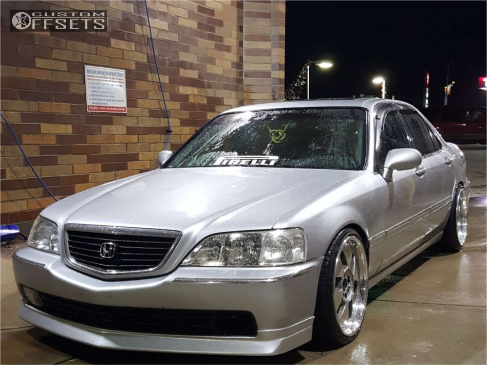 2004 Acura RL with 19x9.5 -5 SSR Vienna Kreis and 225/35R19 Altenzo and  Coilovers | Custom Offsets
