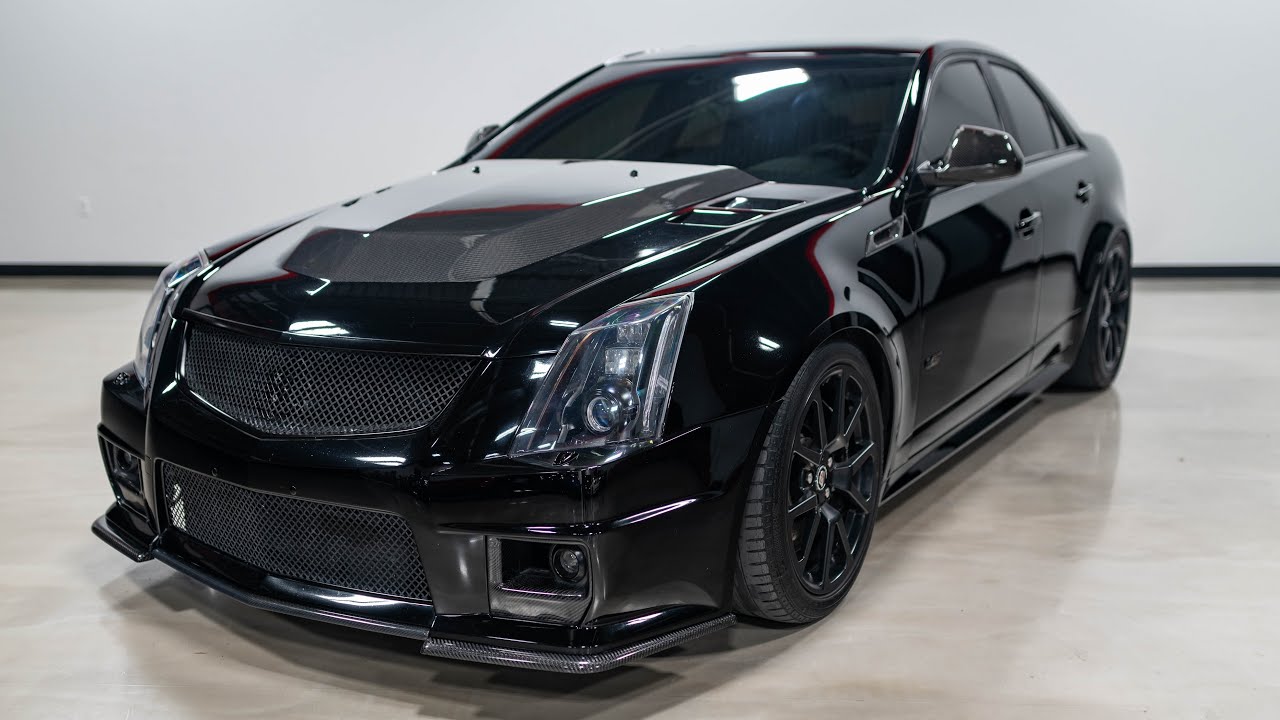 2009 Twin Turbo Cadillac CTS-V Sedan For Sale - YouTube