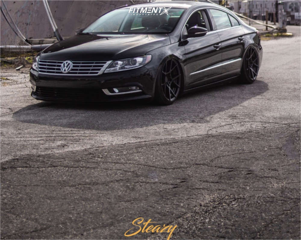 2013 Volkswagen CC Sport with 19x10 Rotiform Kps and Nankang 235x35 on Air  Suspension | 692752 | Fitment Industries