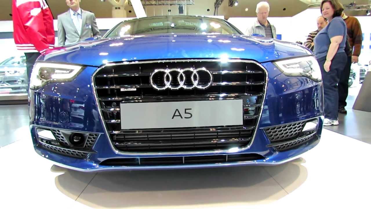 2012 Audi A5 TFSI Quattro Exterior and Interior at 2012 Toronto Auto Show -  CIA - YouTube
