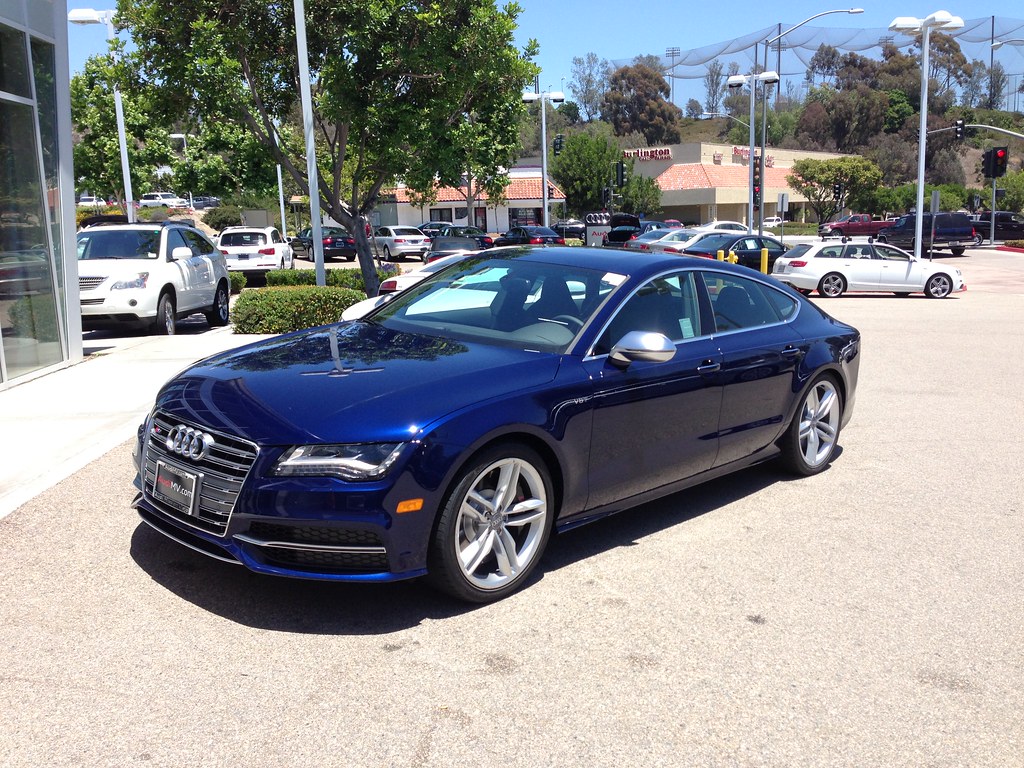 2013 Audi S7 in Estoril Blue | This is a fun car to drive, f… | Flickr
