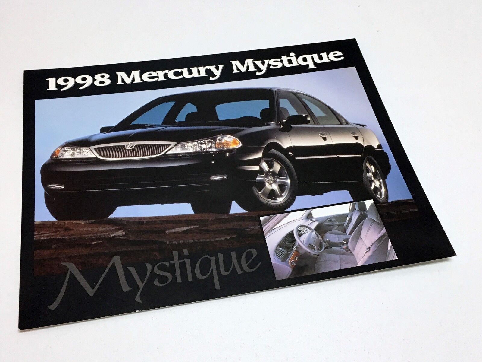 1998 Mercury Mystique Redesign Information Sheet Brochure | eBay