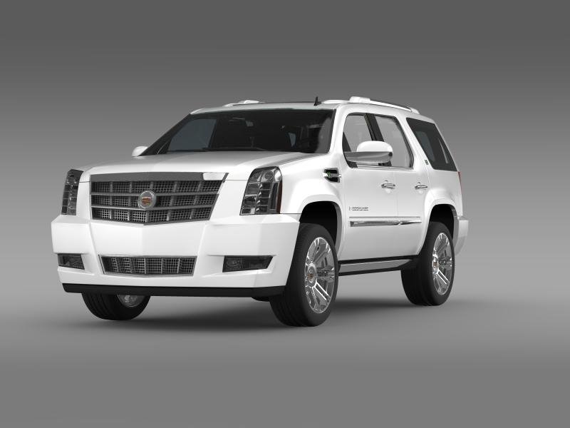 Cadillac Escalade Hybrid 2013 - 3D Model by Creator 3D