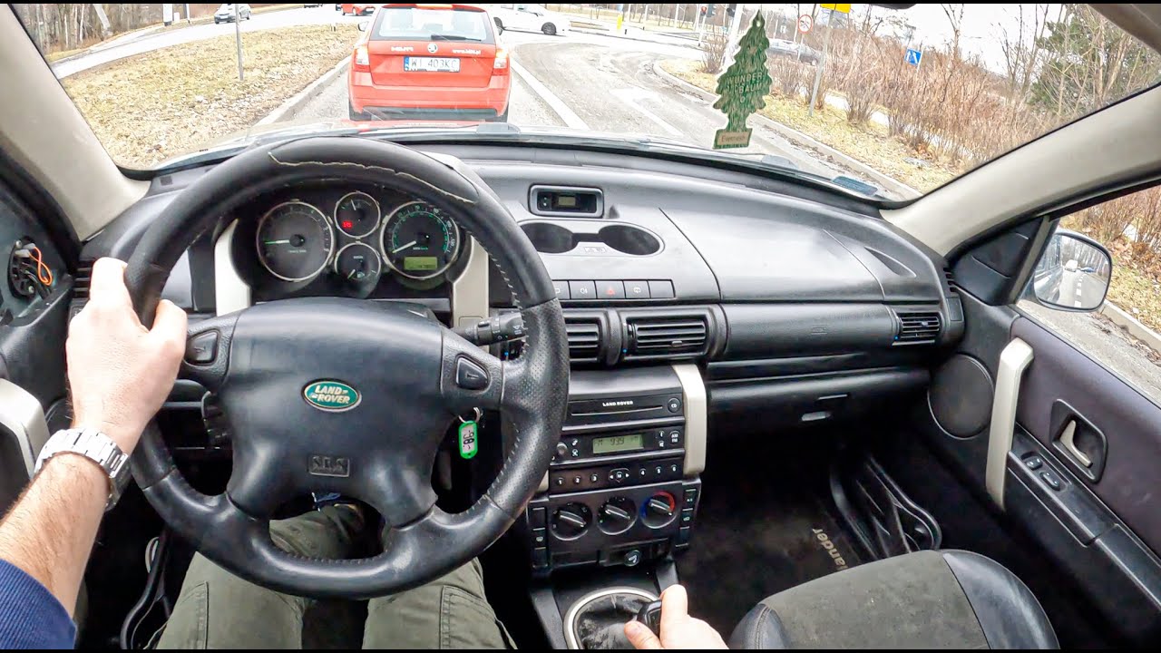 2004 Land Rover Freelander AWD [2.0 TD4 112HP] | POV Test Drive #1076 Joe  Black - YouTube