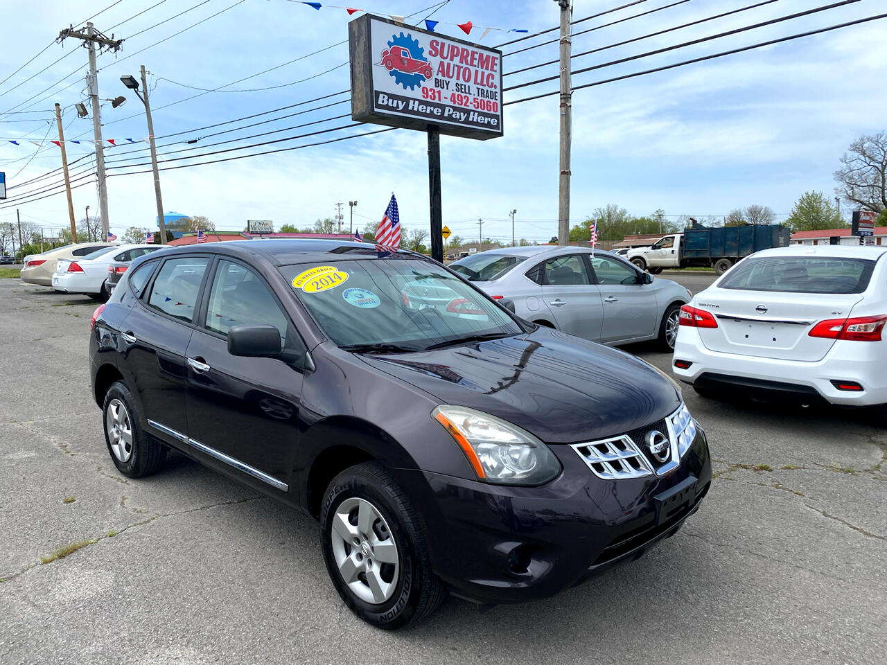 Used 2014 Nissan Rogue Select S for Sale in Shelbyville TN 37160 SUPREME  AUTO LLC