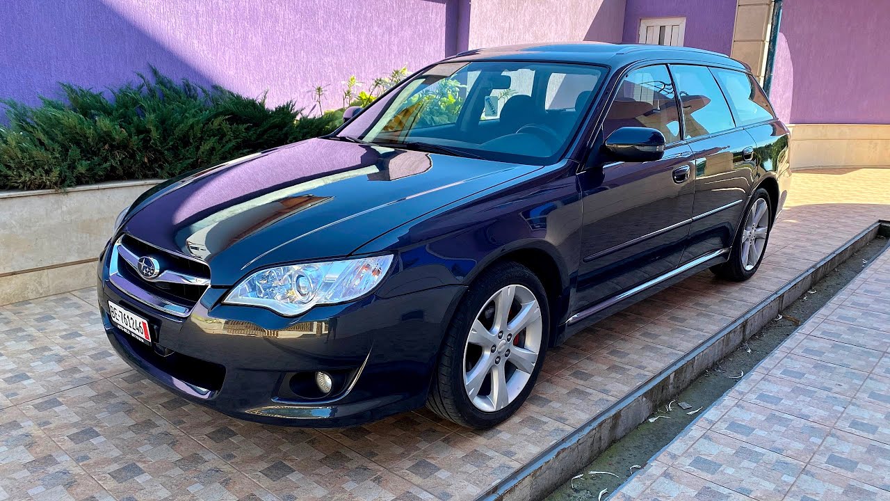 Subaru Legacy 2.0R 2007 Facelift 165hp AWD - YouTube