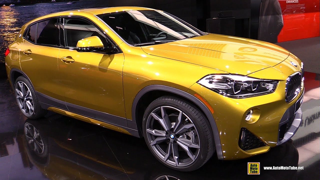 2019 BMW X2 xDrive 28i - Exterior and Interior Walkaround - Debut at 2018  Detroit Auto Show - YouTube
