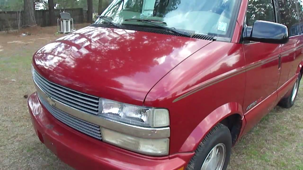 1998 Chevrolet Astro LT All Wheel Drive Demo - YouTube