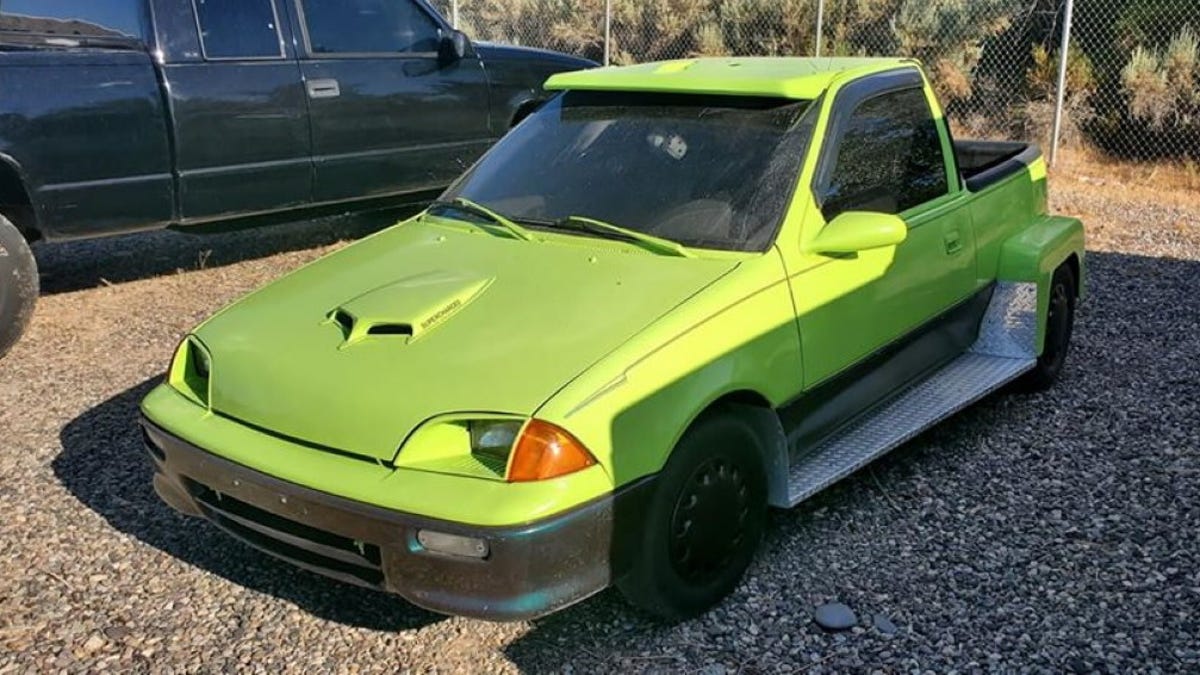 At $2,500, Could This Custom 1993 Geo Metro Make You Dually Impressed?