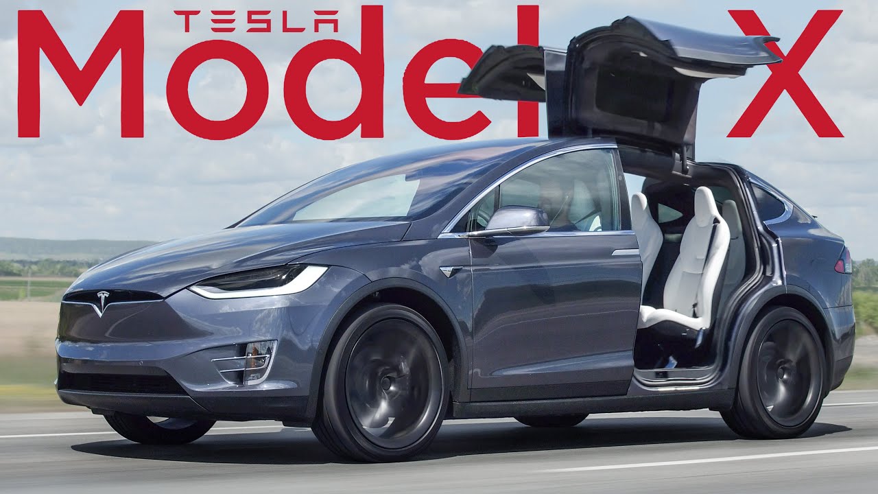 The 2020 Tesla Model X pretty much DRIVES ITSELF (kind of) - YouTube