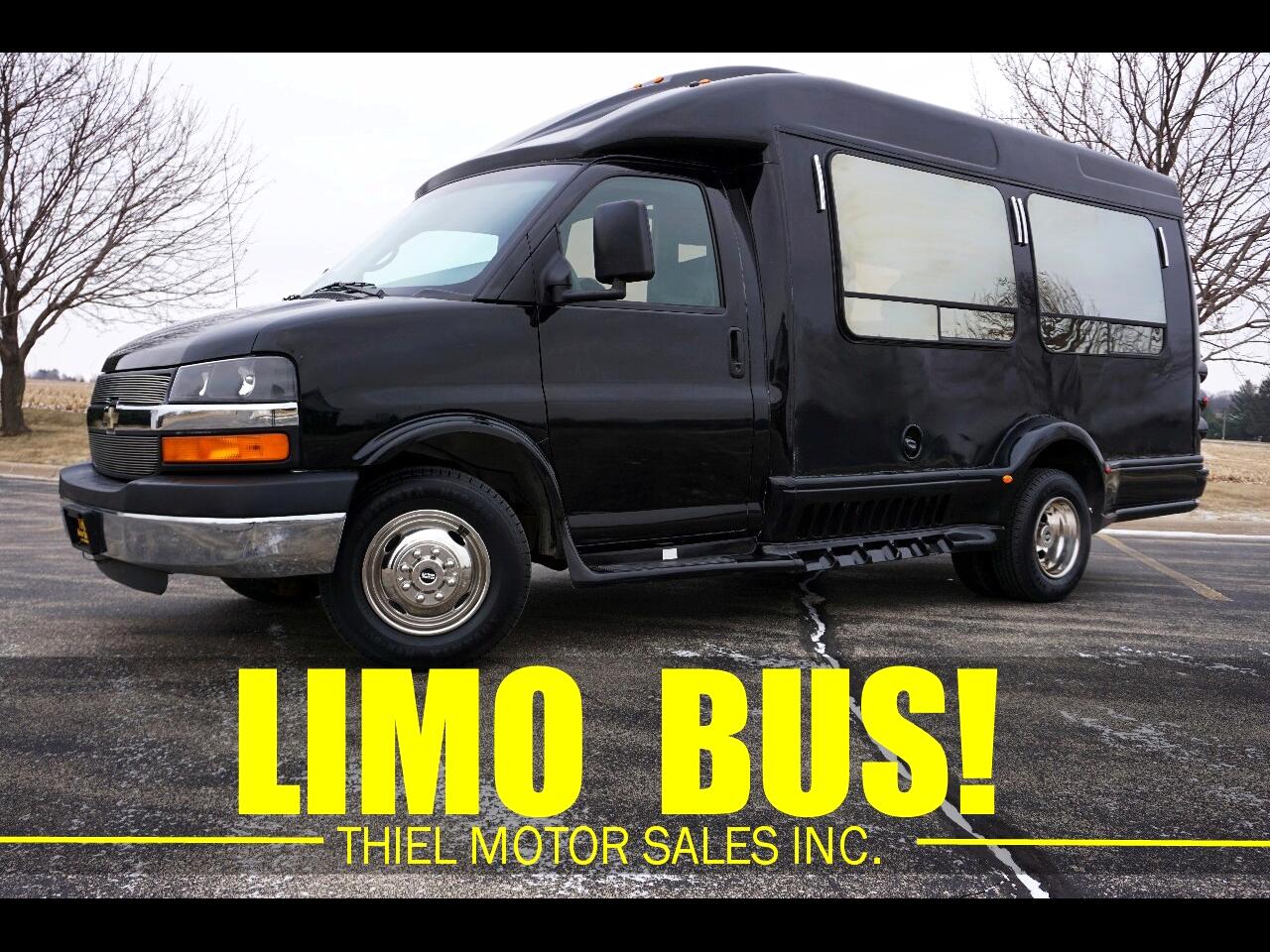 Used 2008 Chevrolet Express 3500 PRIVATE LIMO BUS for Sale in De Witt IA  52742 Thiel Motor Sales