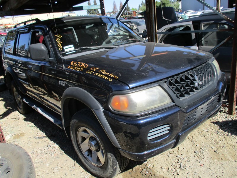 2002 MITSUBISHI MONTERO SPORT LS NAVY BLUE 3.0L AT 2WD 163757- Mitsubishi  Parts Recycling