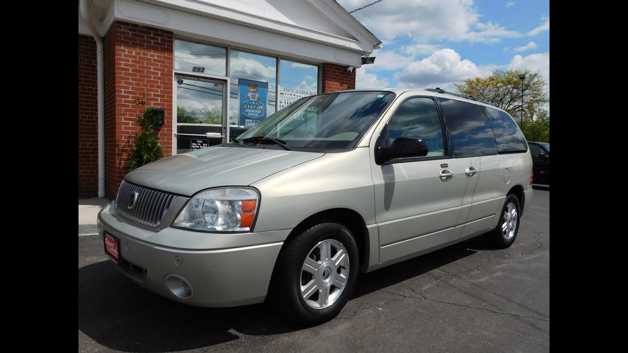 2004 Mercury Monterey Minivan - Only 60,000 Miles! Gold Ash Metallic,  SPOTLESS! Power Doors, LOADED! - YouTube