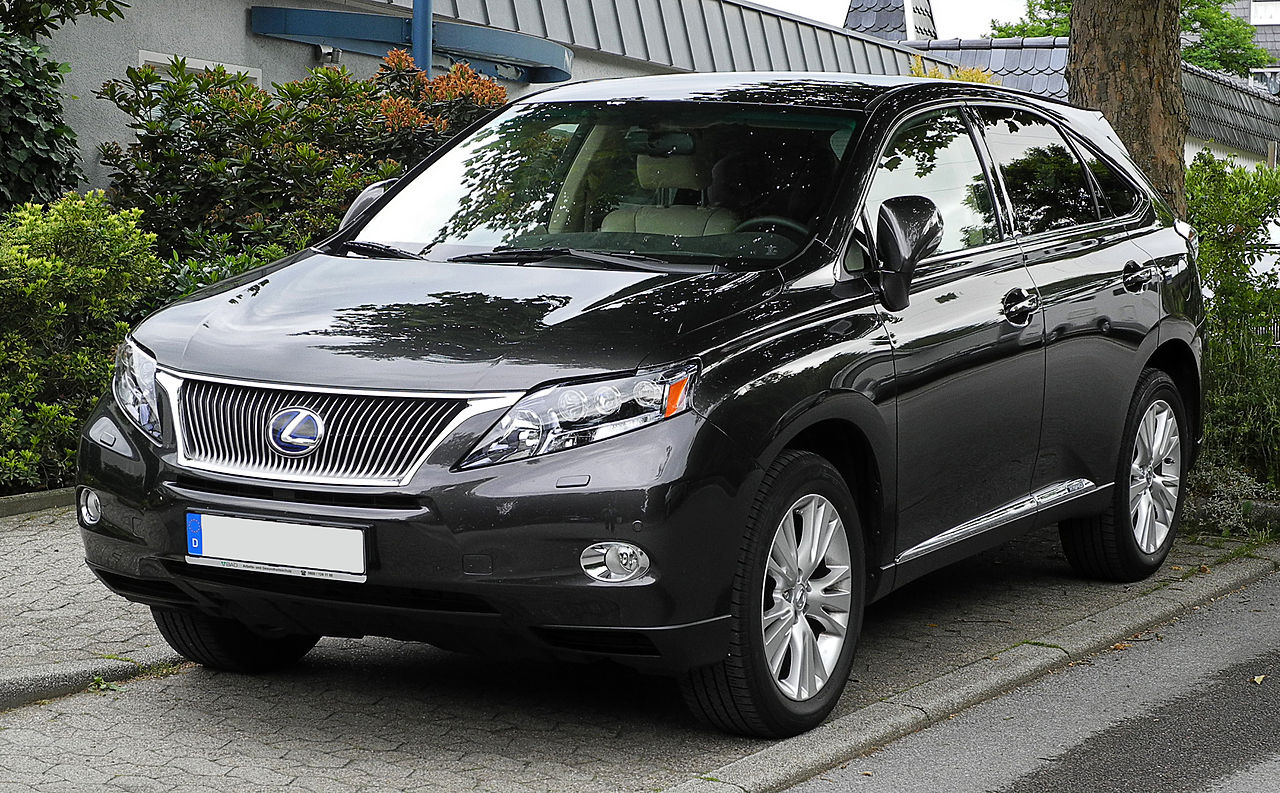 File:Lexus RX 450h (III) – Frontansicht, 11. Juni 2011, Wülfrath.jpg -  Wikimedia Commons