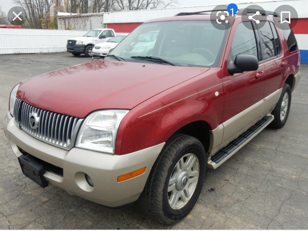 2005 Red Mercury Mountaineer, Looks exactly like the car in the Abandoned  car vid from what i can see, so that car you guys found could be 15 years  old. : r/MatthiasSubmissions