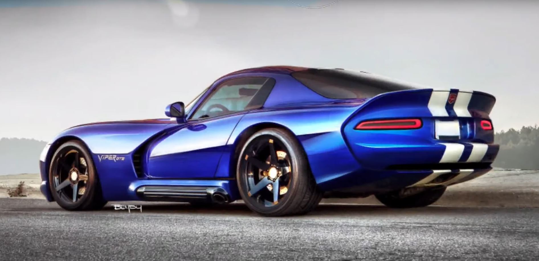 2001 Dodge Viper Gets Modernized, American Supercar Looks Timeless -  autoevolution