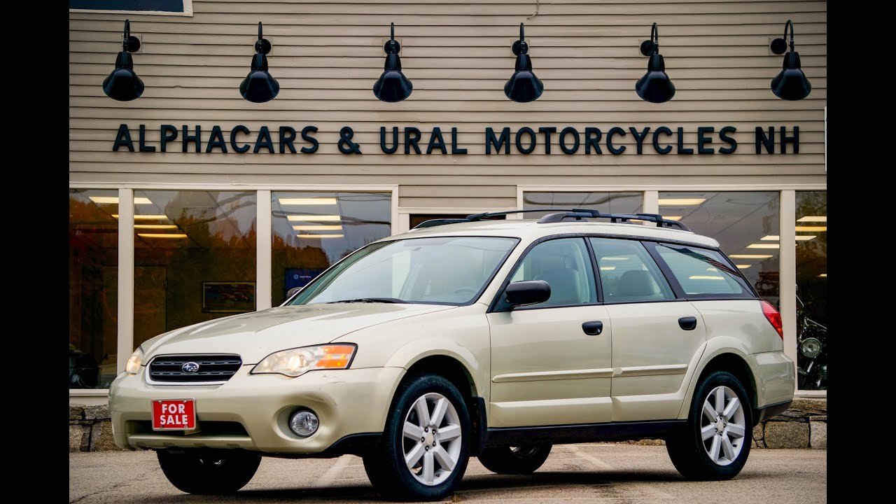 2007 Subaru Outback 2 5i - YouTube