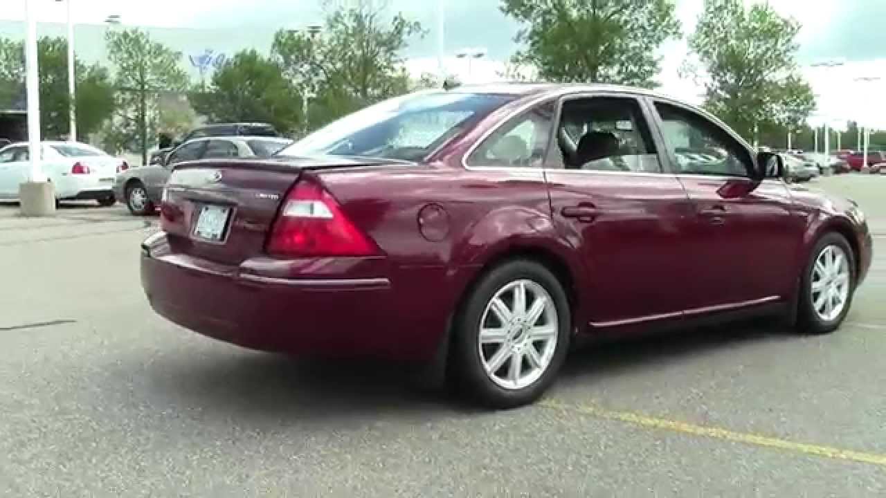 2007 Ford Five Hundred Limited FWD 1I140006A - YouTube