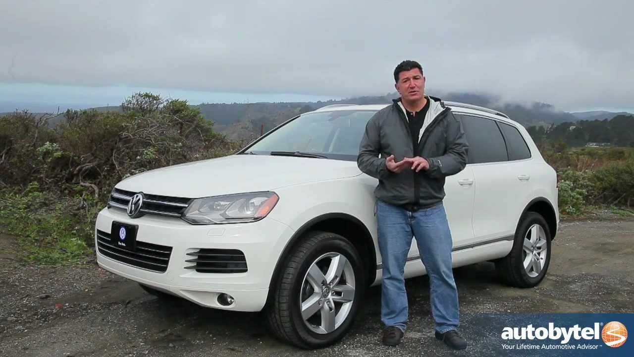 2012 Volkswagen Touareg TDI Test Drive & SUV Video Review - YouTube