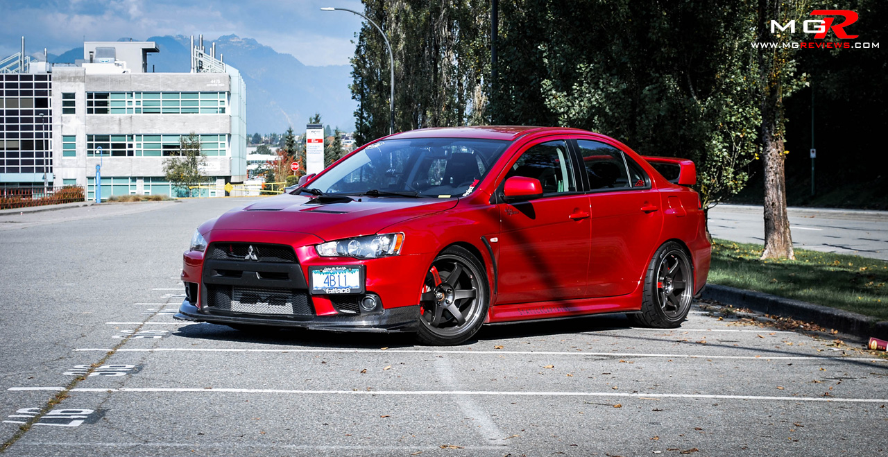 Review: 2010 Mitsubishi Lancer Evolution X GSR (Modified) - M.G.Reviews