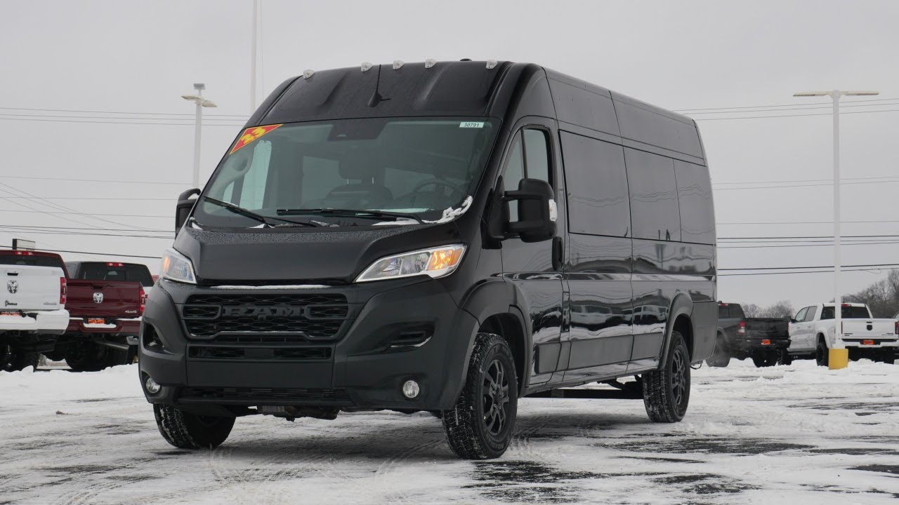 2023 Ram ProMaster 3500 EXTENDED BODY - Commercial Cargo Van | 30791T -  YouTube