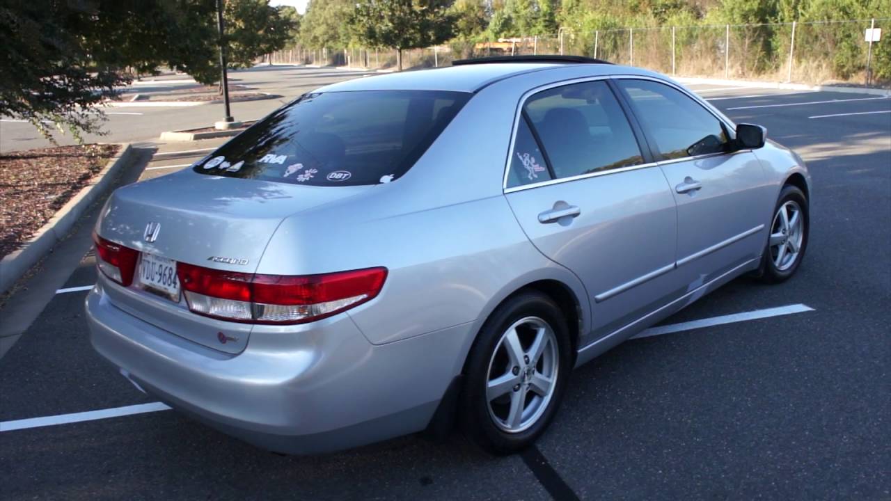 2003 Honda Accord EX-L 5-spd 156k Updates and Overview - YouTube