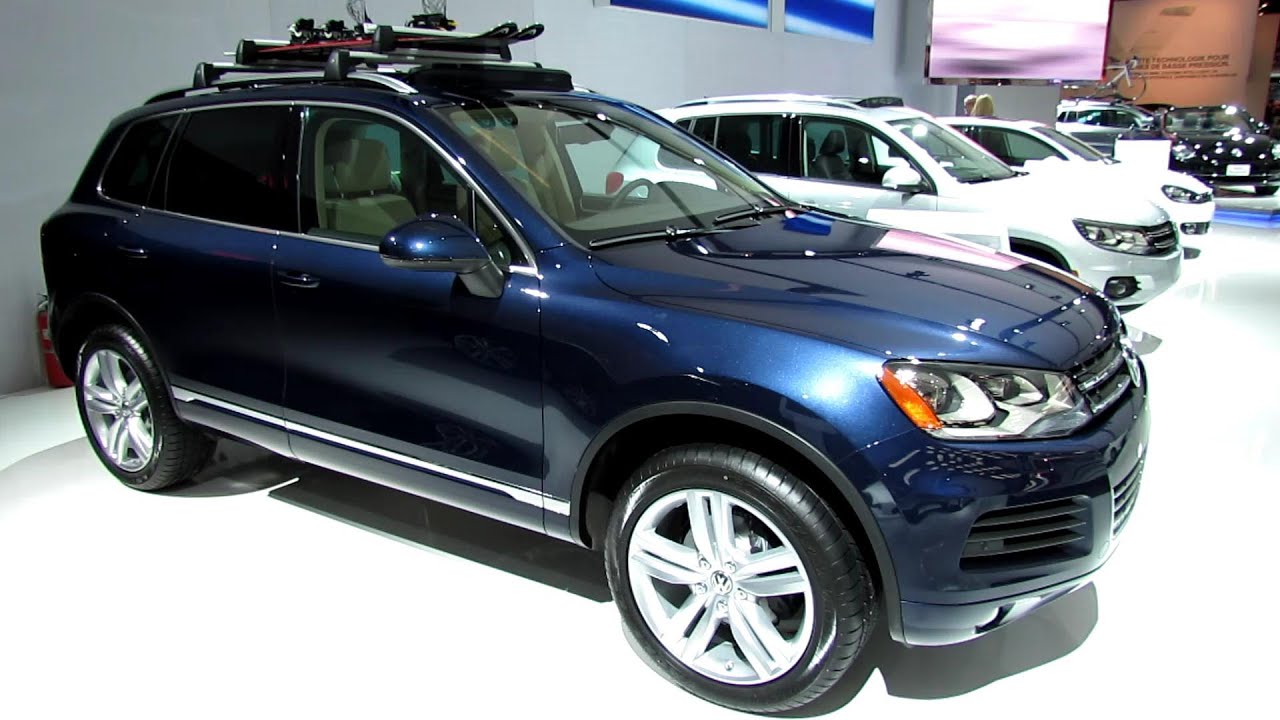 2013 Volkswagen Touareg TDI - Exterior and Interior Walkaround - 2013  Montreal Auto Show - YouTube