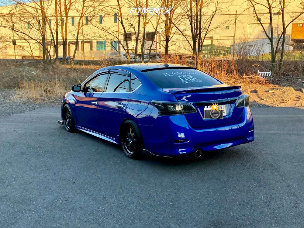 2014 Nissan Sentra SR with 18x8.5 Regen5 R33 and Achilles 215x40 on  Coilovers | 668071 | Fitment Industries