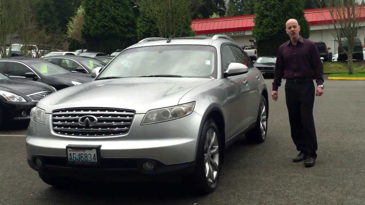 Review: why a 2004 Infiniti FX45 under $7000 is an incredible value -  YouTube