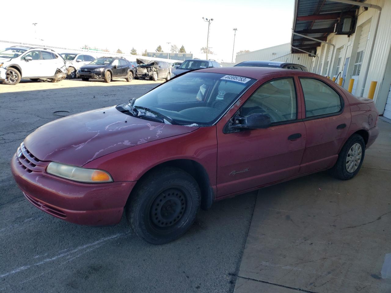 1998 Plymouth Breeze Base for sale at Copart Dyer, IN Lot #44595*** |  SalvageReseller.com