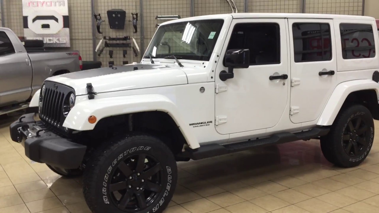 2014 Jeep Wrangler Unlimited Sahara Review - YouTube