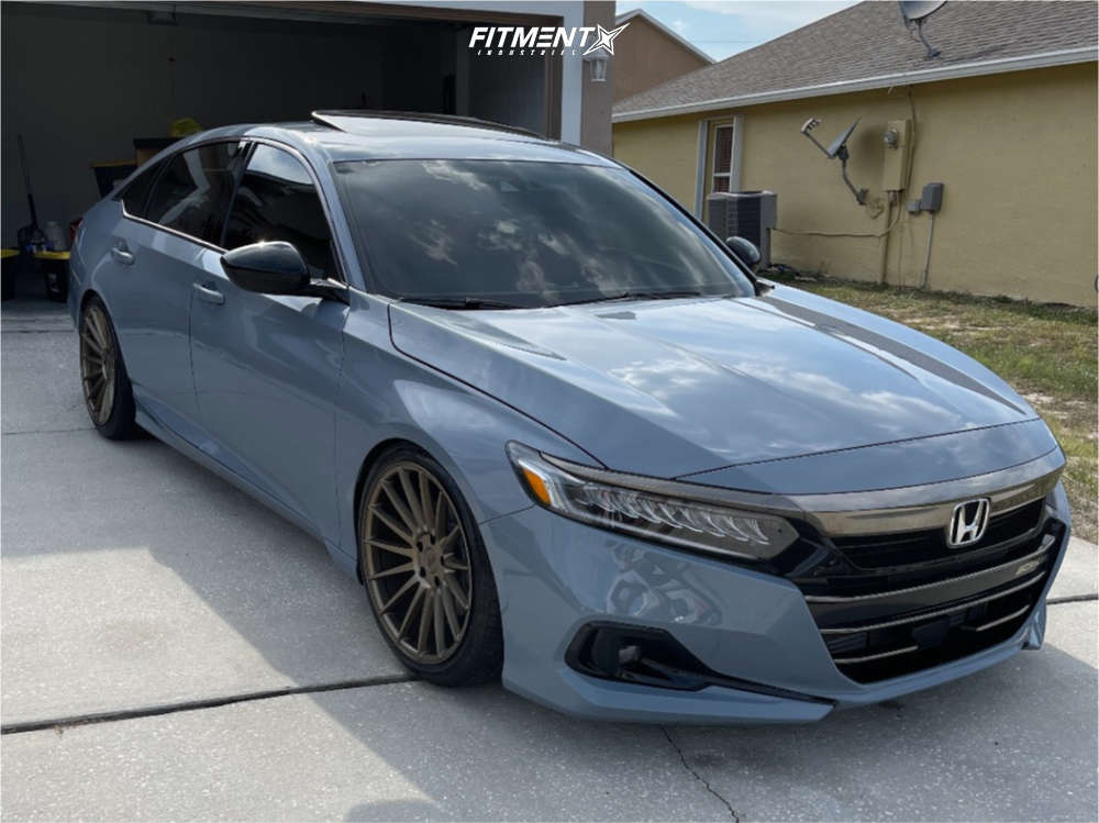 2021 Honda Accord Sport with 19x9.5 XXR 2 and Continental 235x40 on  Coilovers | 1431748 | Fitment Industries