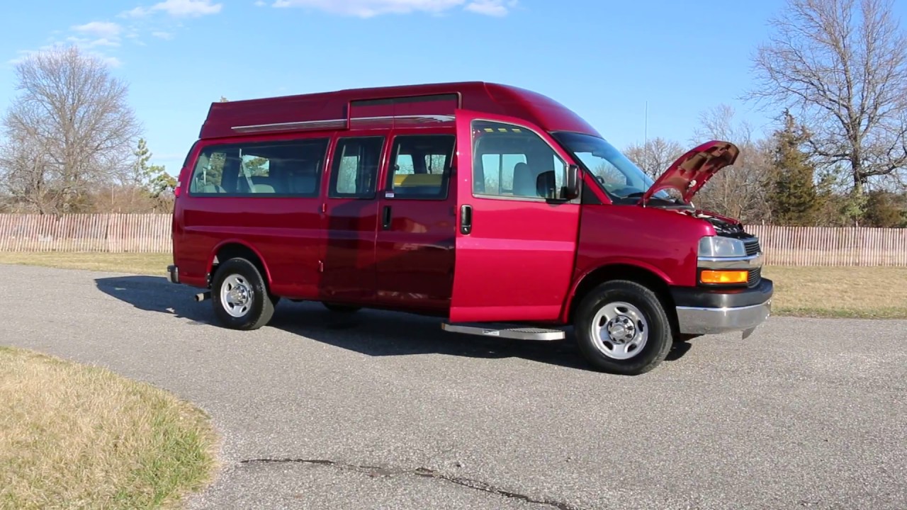 2007 Chevrolet Express 3500 Handicapped Mobility Ramp Van For Sale - YouTube