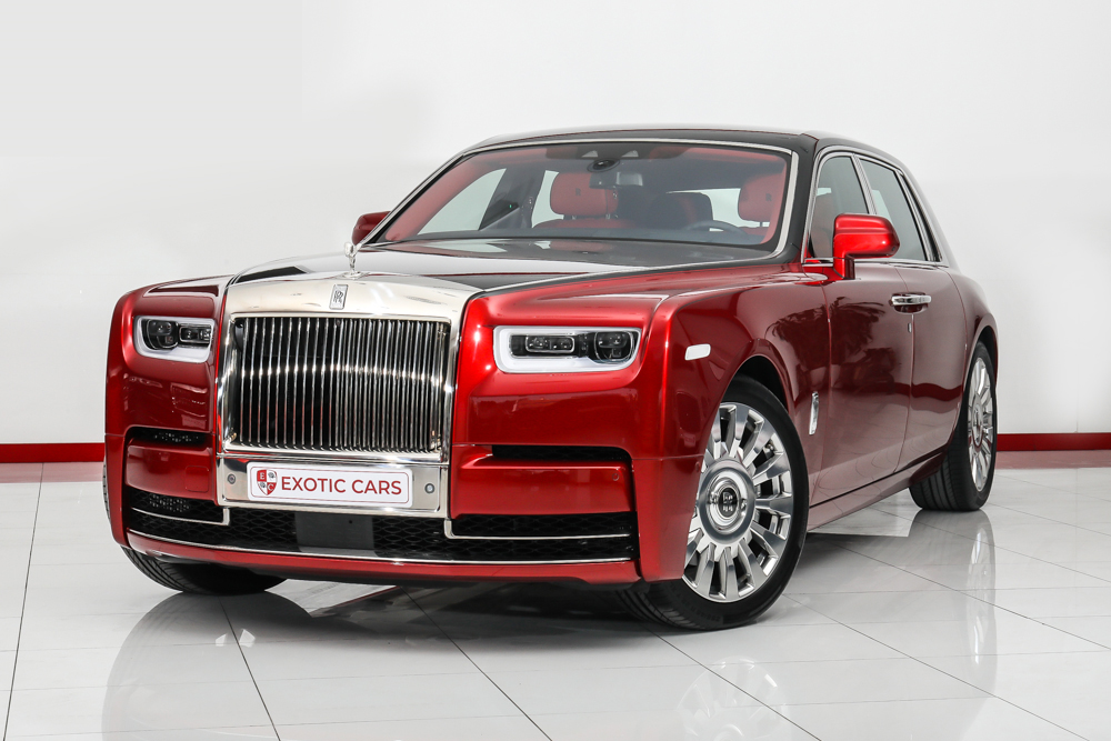 Buy luxury New 2019 Rolls Royce Phantom red for sale | For Super Rich