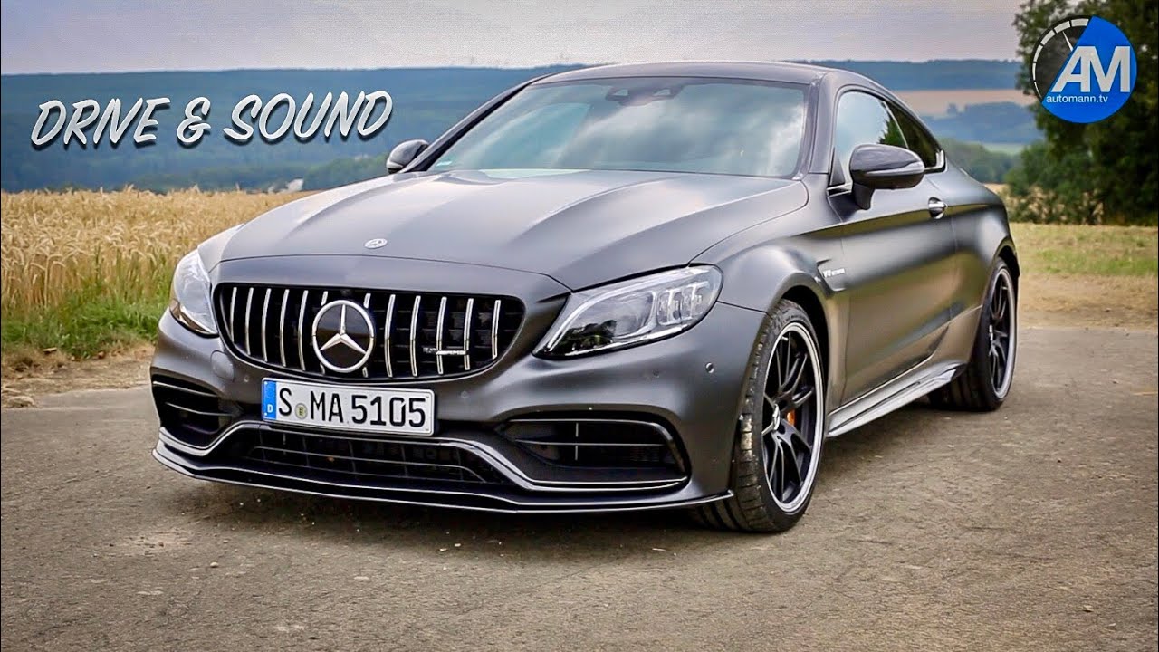 2019 Mercedes-AMG C63s Coupé - DRIVE & SOUND! - YouTube