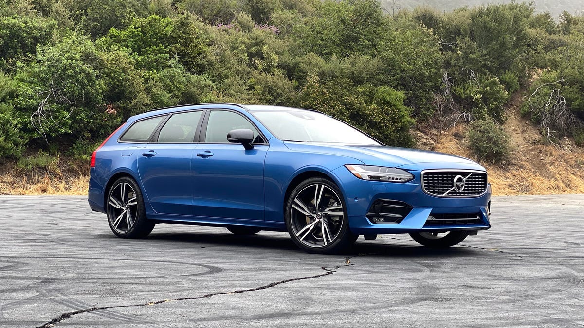 2020 Volvo V90 review: Good looks will get you far - CNET