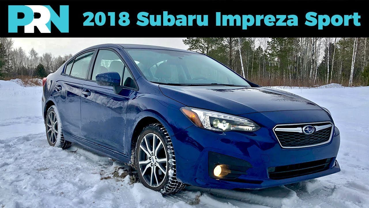 Little Winter Warrior | 2018 Subaru Impreza Sport + EyeSight Review -  YouTube