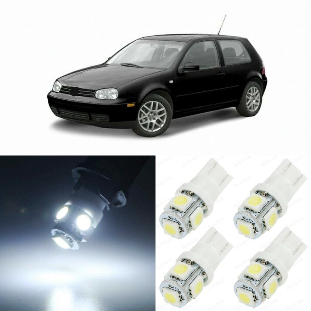 13 x White Interior LED Lights Package For 1999 - 2005 Volkswagen VW GTi  GOLF | eBay